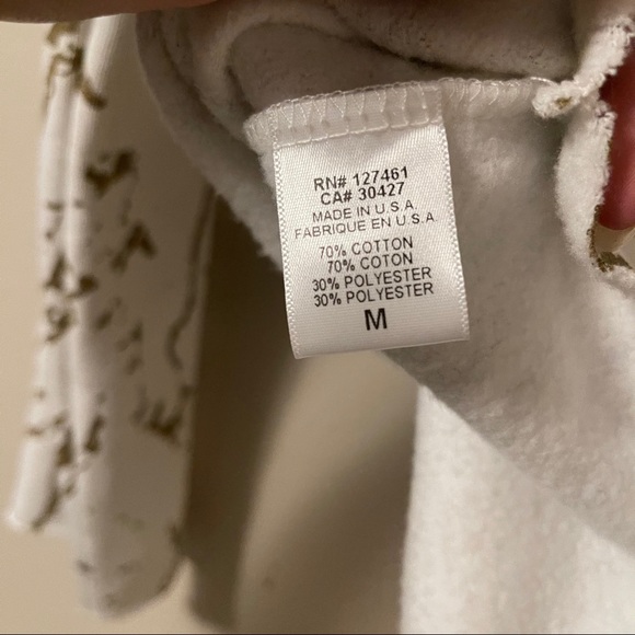 WILDFOX Gold Marble Flora Sweatshirt - Picture 6 of 6